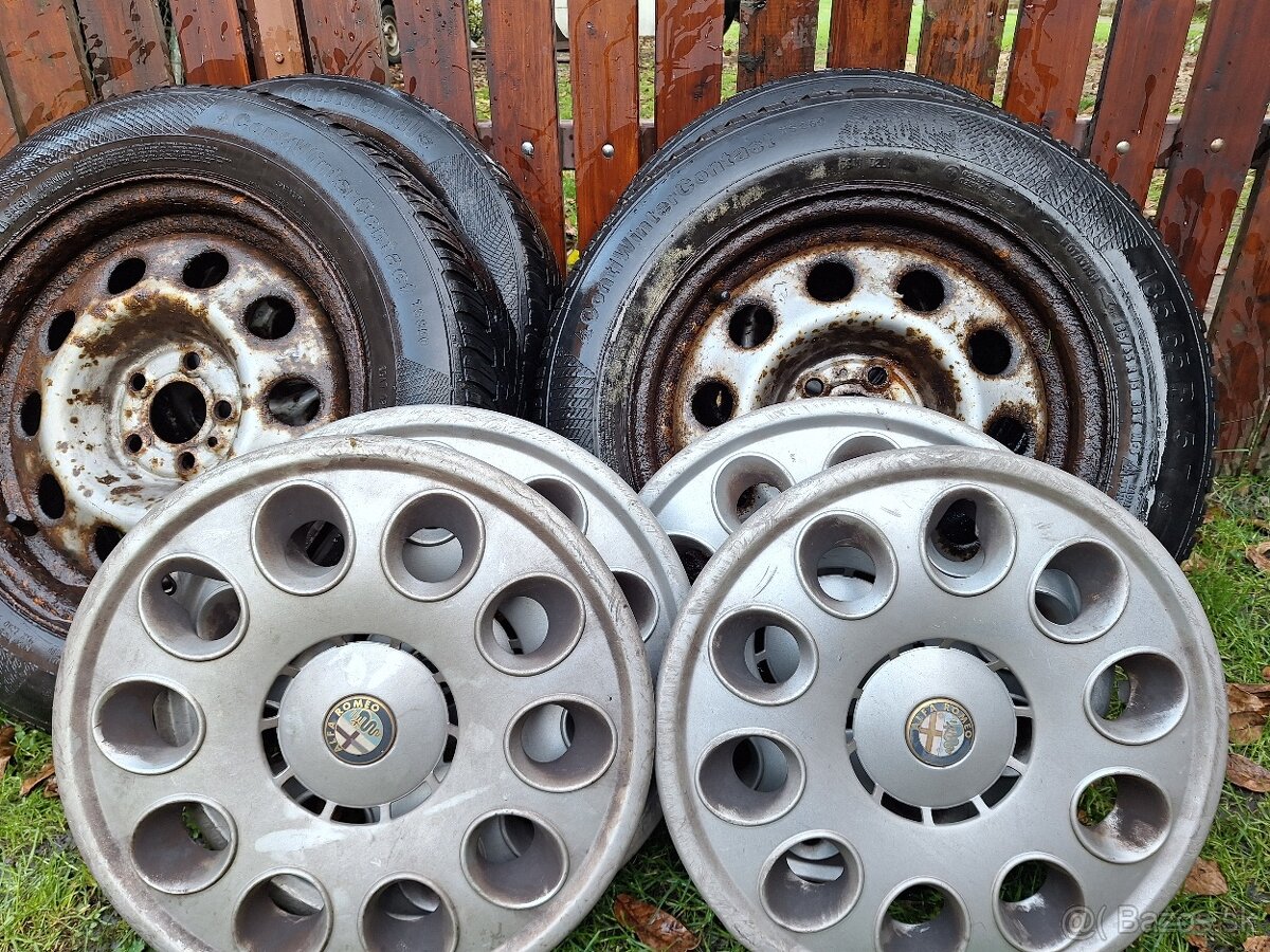 Zimne pneu 185/65R15 + disky