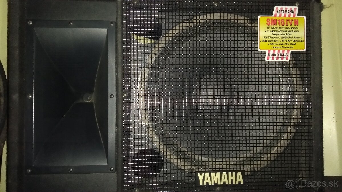 Yamaha SM15M stage monitor