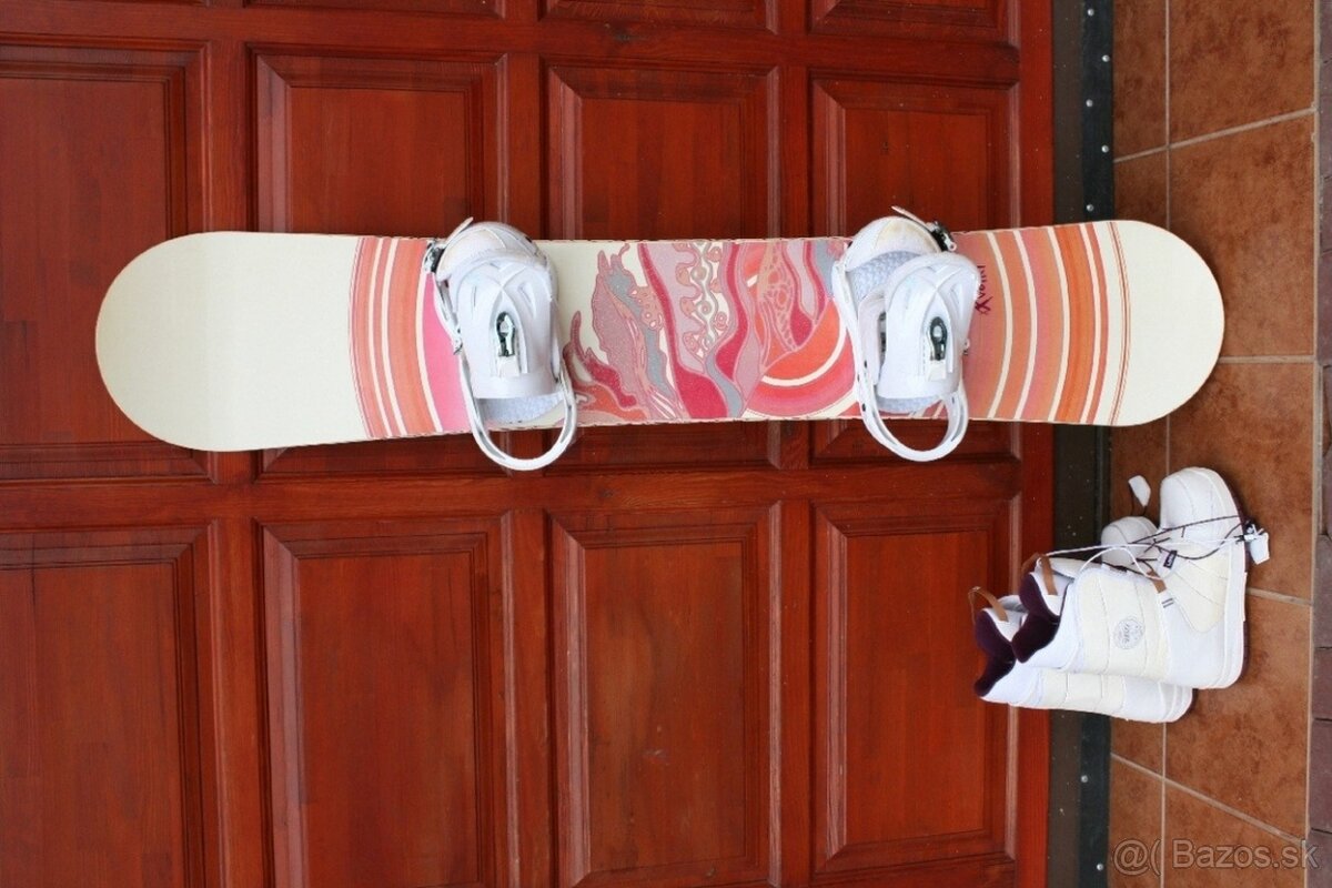 dámsky snowboard volkl 149 cm, topánky 41