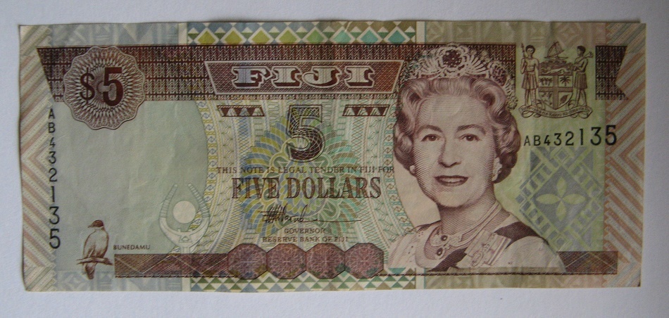 Fidži, 5 Dollars