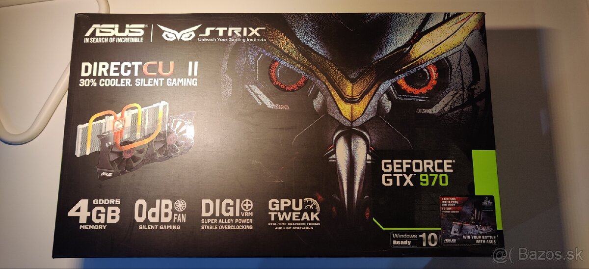 PREDANÉ Asus Strix GTX 970