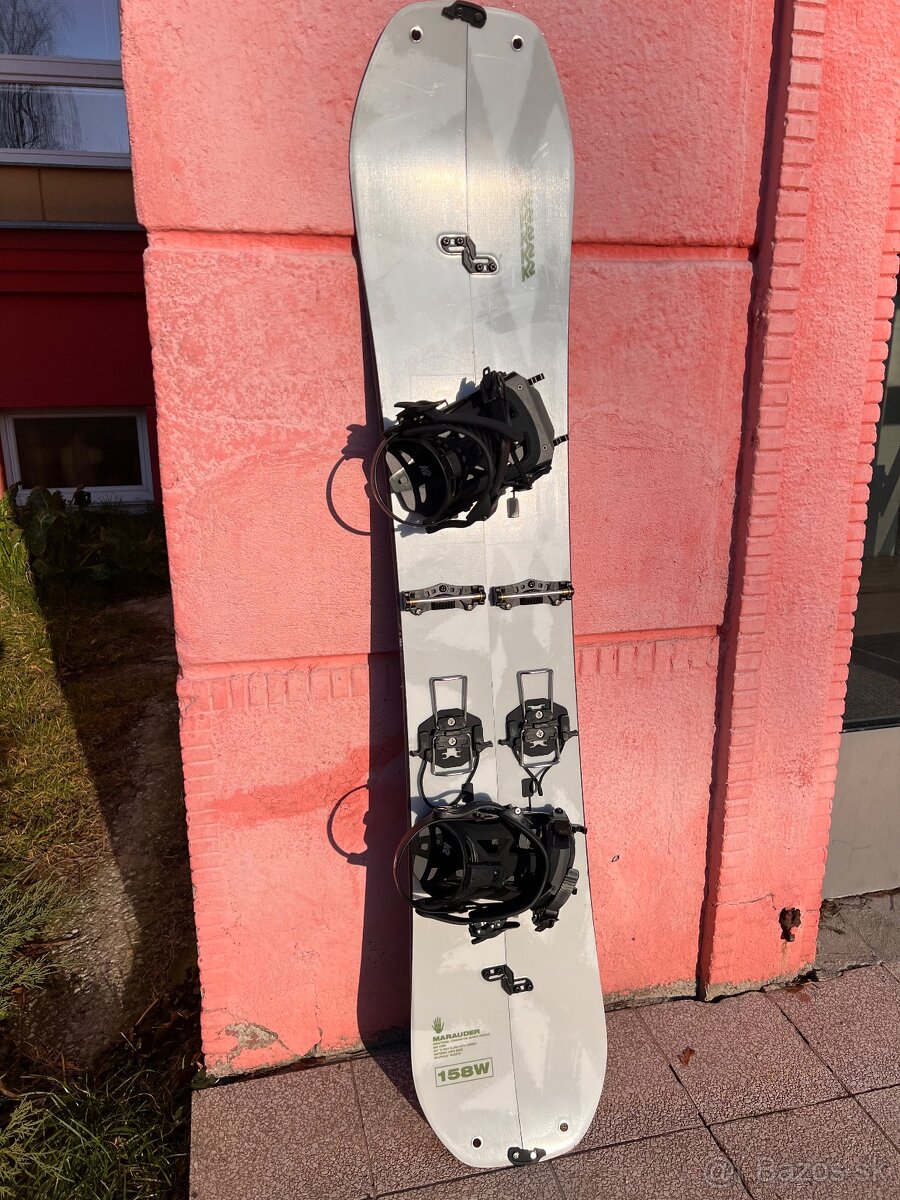 Splitboard set K2 Marauder 158cm Wide