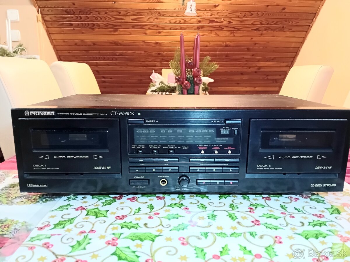 Double tape deck