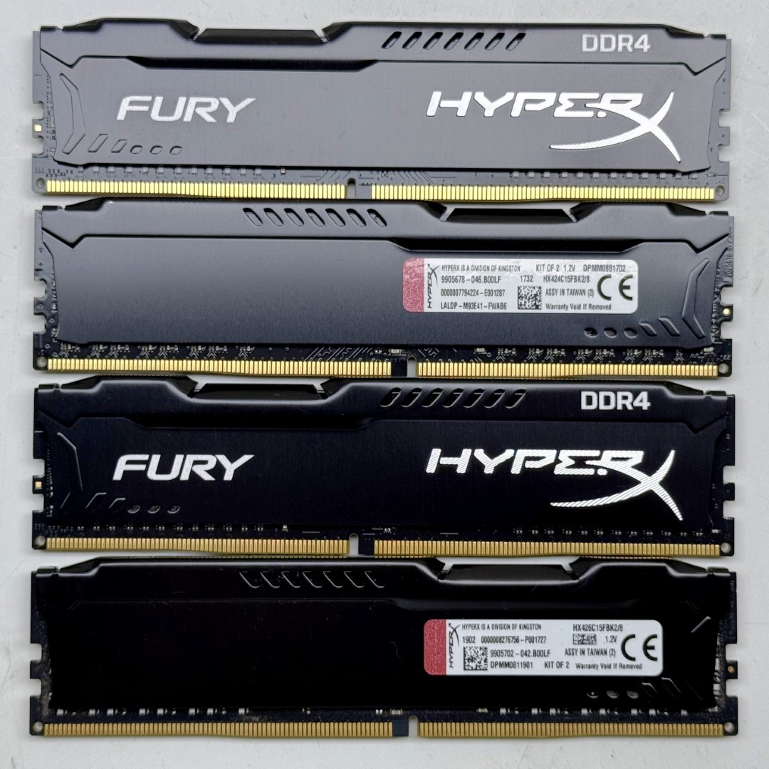 Kingston HyperX DDR4 16GB (4x4GB) 2666MHz