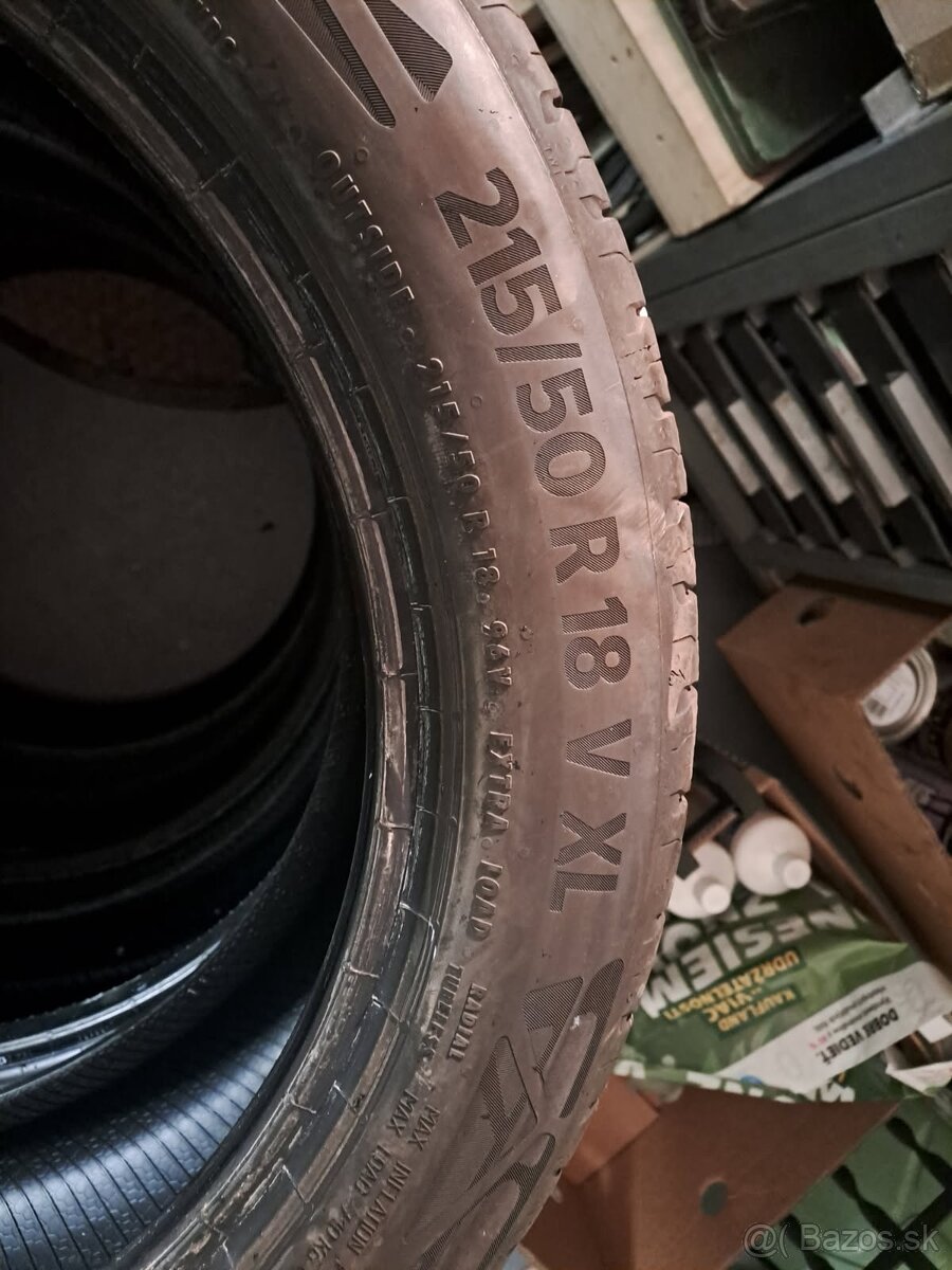 LETNE CONTINENTAL 215/50 R18 V XL 96V