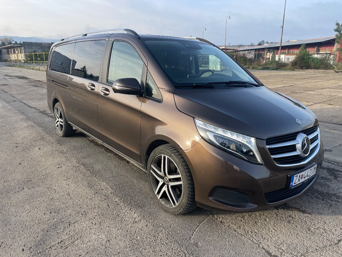 Prenajom Mercedes Benz V Class 8 miestny