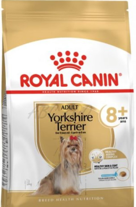 Granule Royal Canin Yorkshire Terrier Adult 8+ 1,5 kg