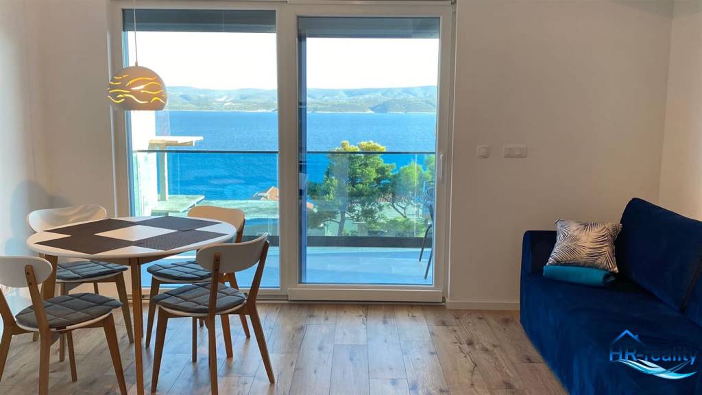 Omiš – zariadené apartmány s výhľadom na more