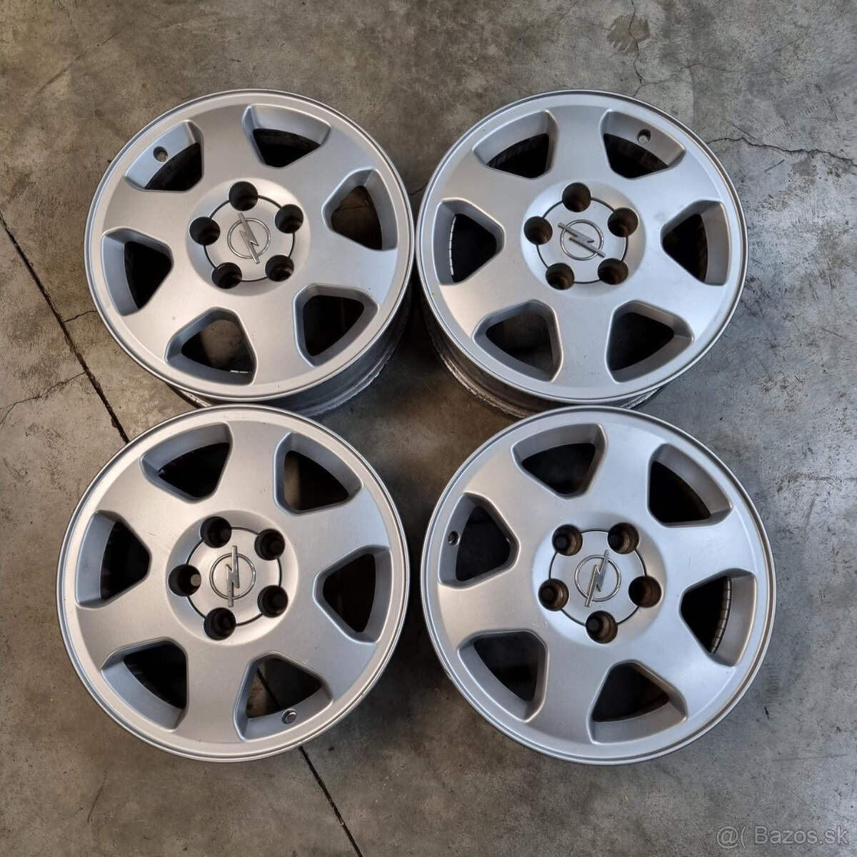 Hliníkové disky pre OPEL 5x110 R15 ET43