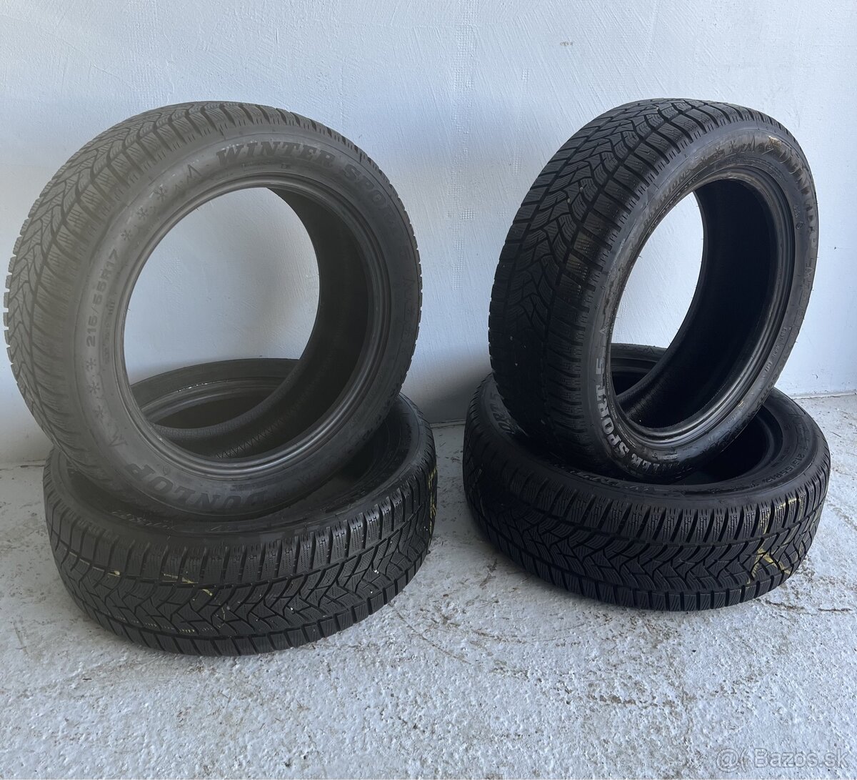 215/55 R17 Dulop Zimne