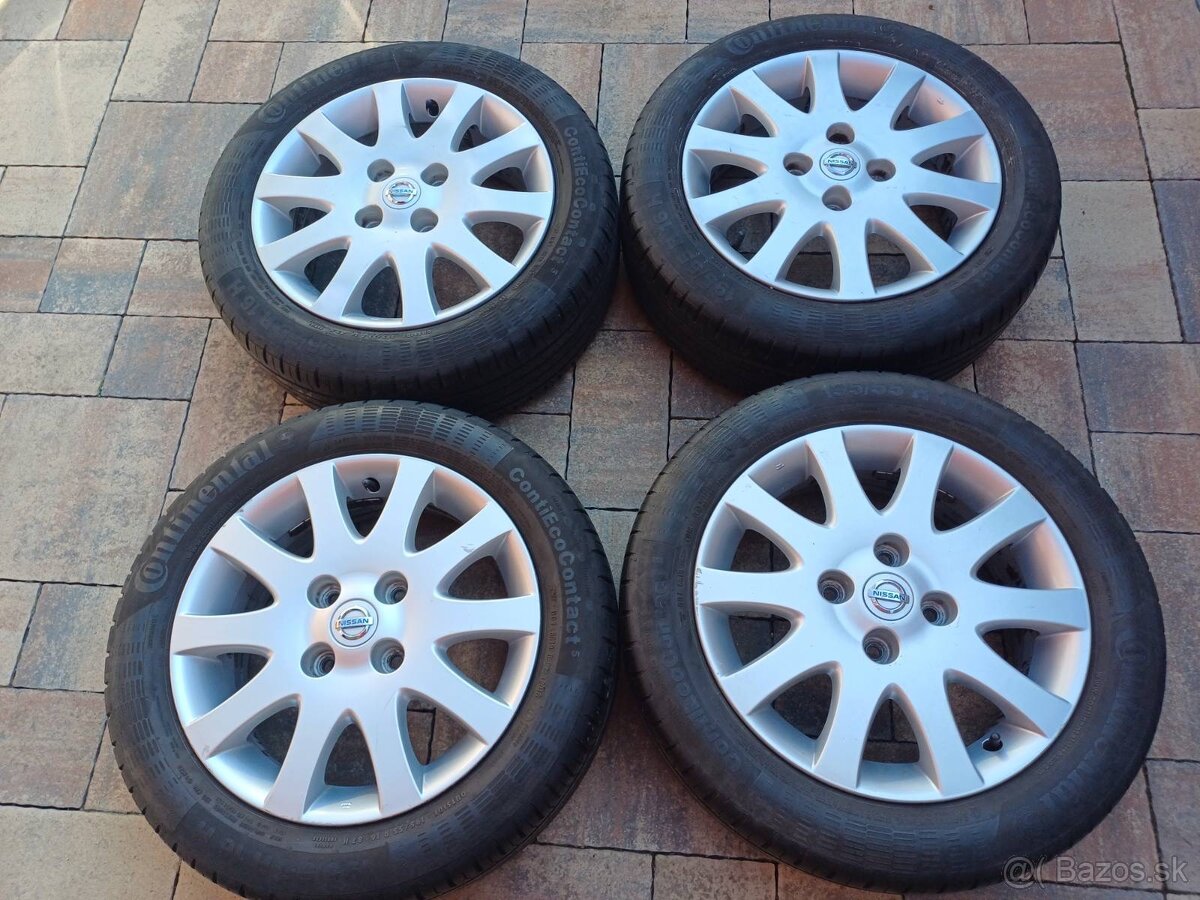 Orig.hlinikove disky Nissan Almera-6Jx16-ET-45-4x114,3