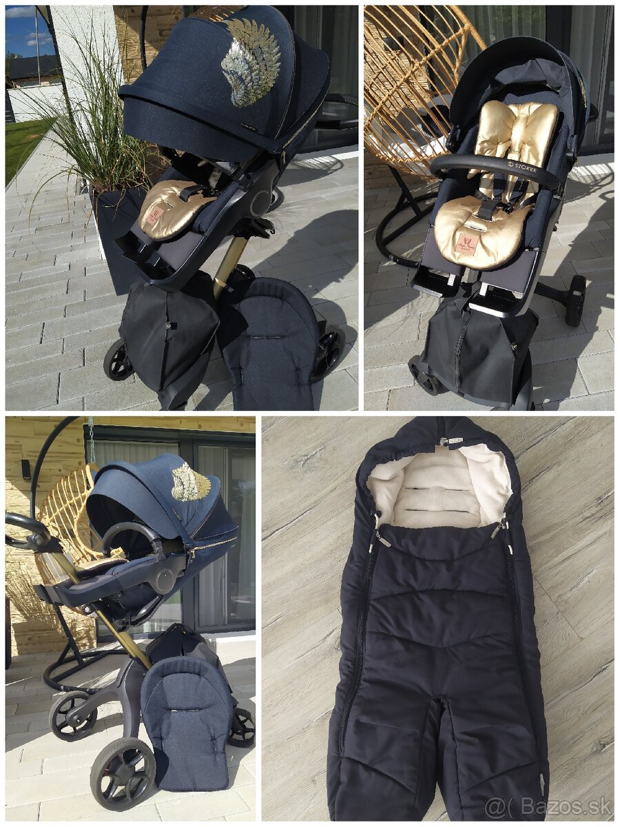 Kočík Stokke Xplory V6 limitovaná edícia + fusak