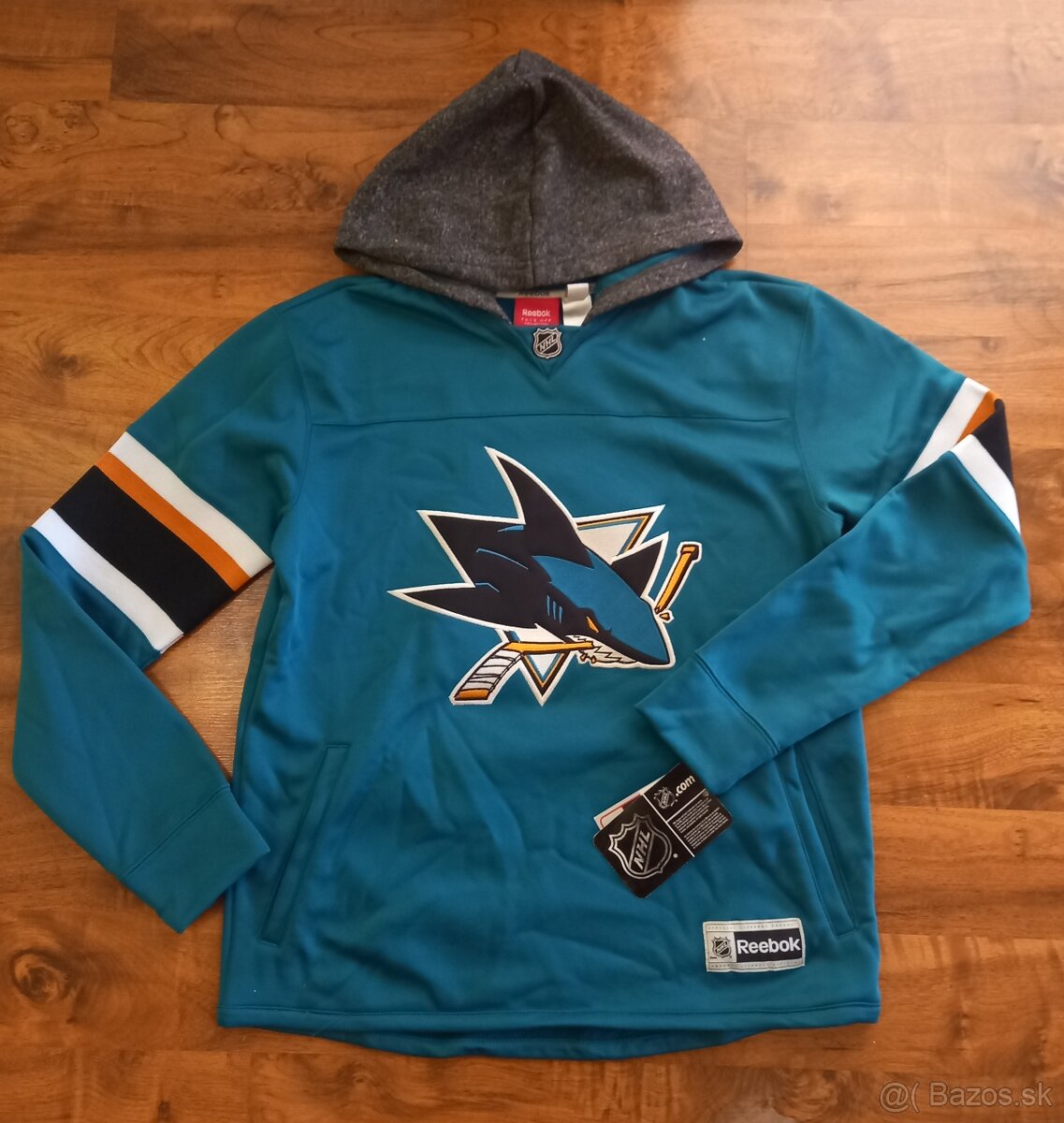 Mikina San Jose Sharks Reebok vel. L/M