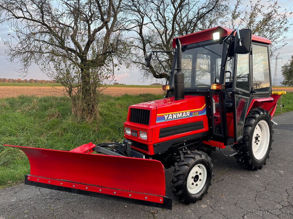 Japonský traktor YANMAR F18D Diesel 3 válec, 18HP