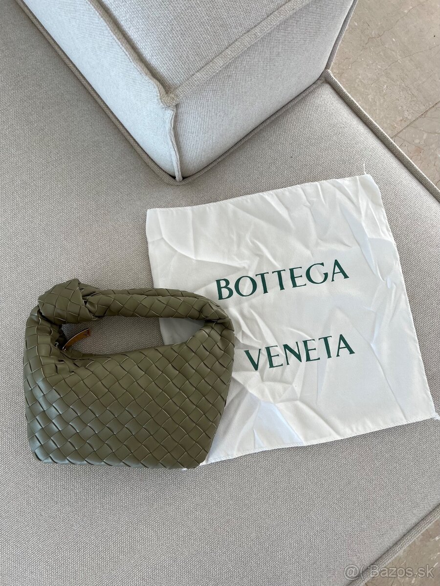 Bottega Veneta Jodie kabelka matcha green