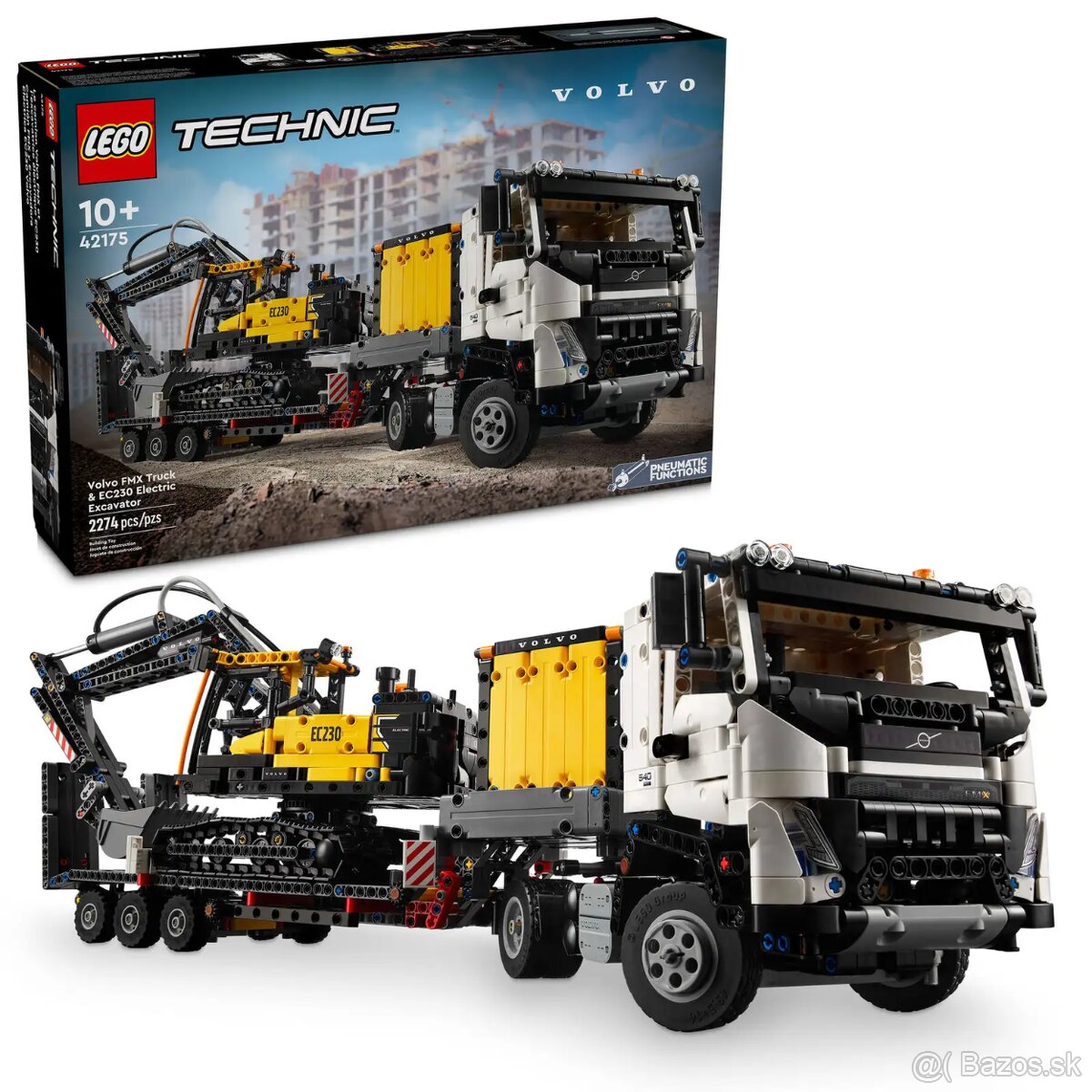 LEGO® Technic 42175 Nákladné auto Volvo FMX a elektrický bag