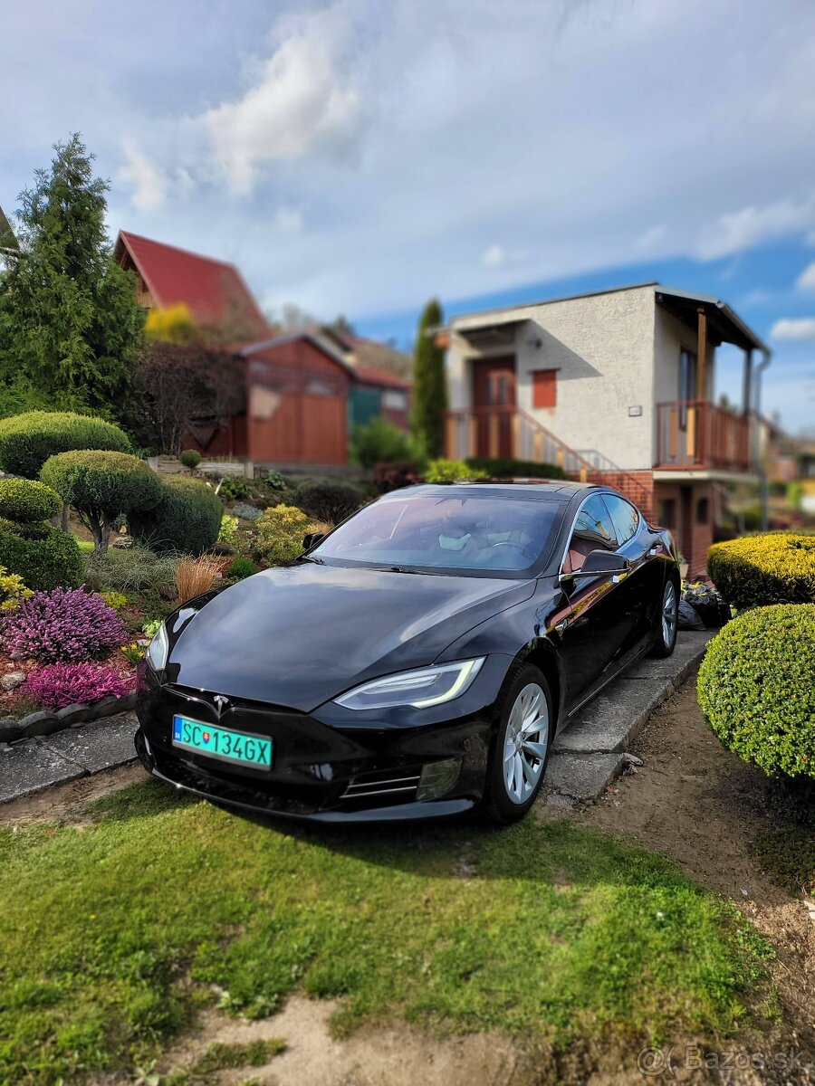 Tesla S 75, 2017 facelift