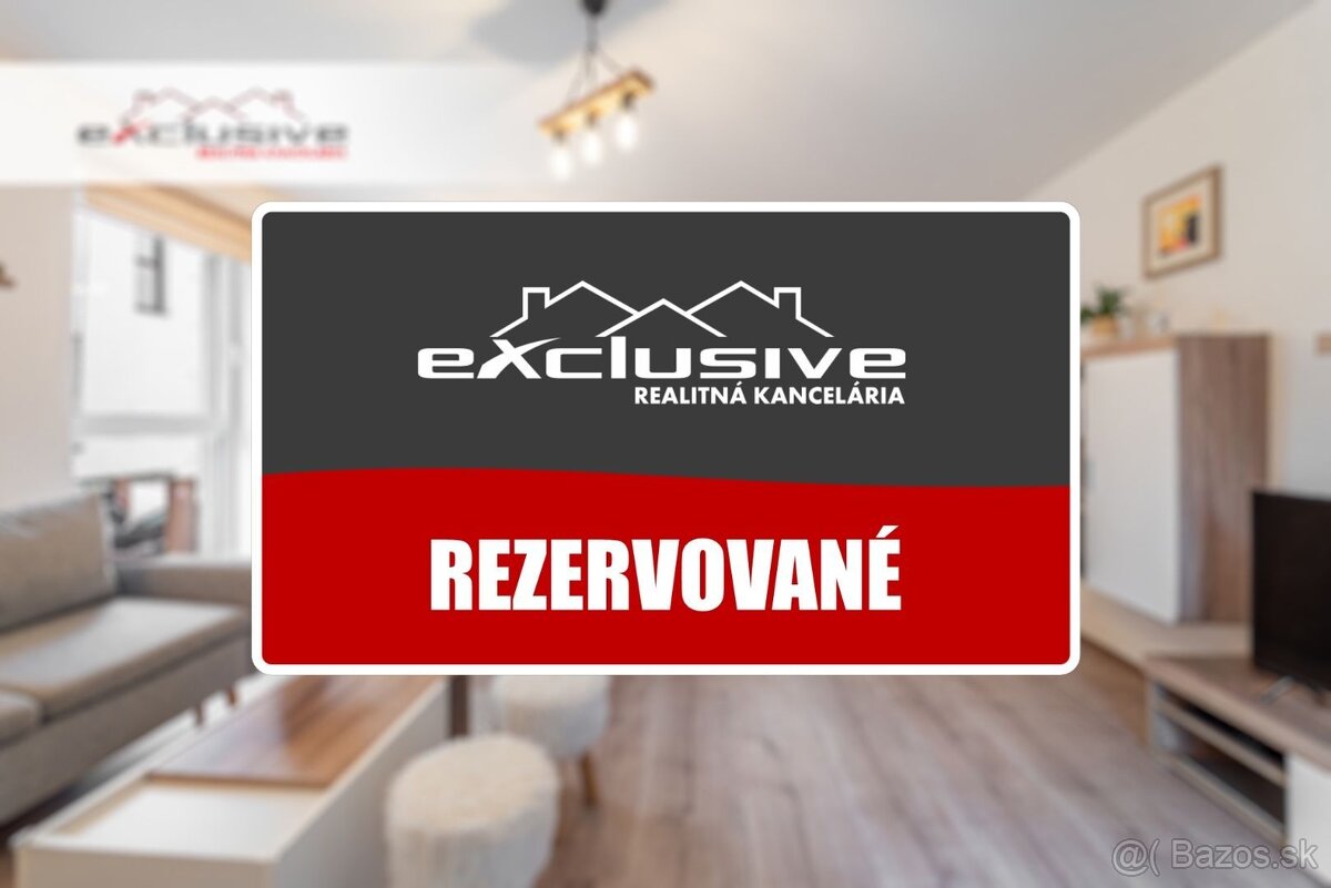 " REZERVOVANÉ " 3 IZBOVÝ BYT– TRNKOV, 89 M², PARK. STÁTIE