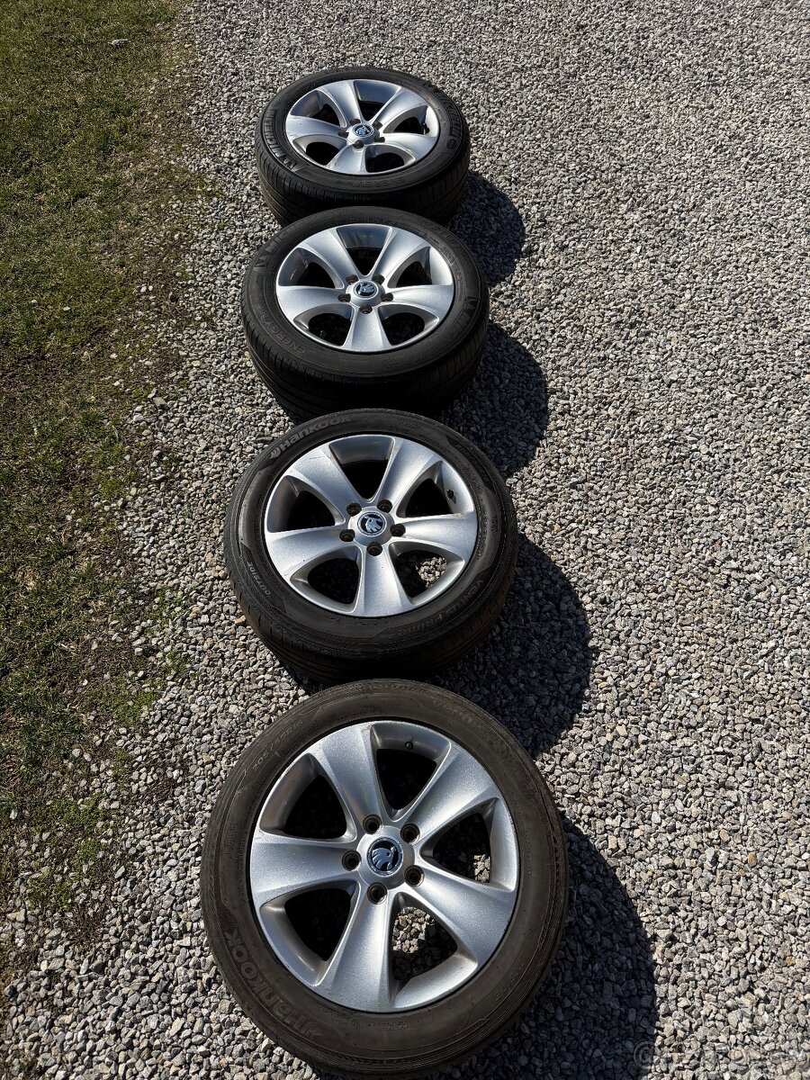 Hliníkové disky Škoda Moon 205/55 R16