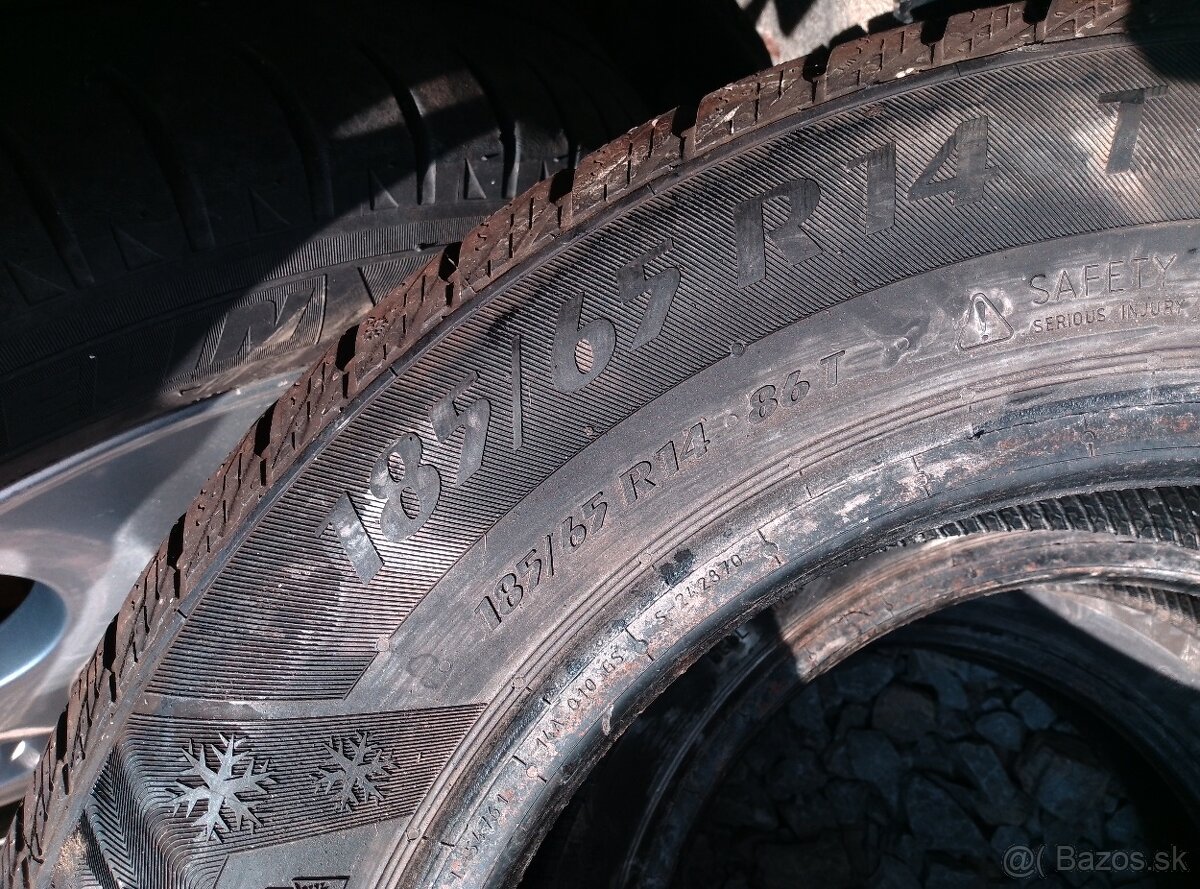 Zimné pneumatiky 185/65 R14