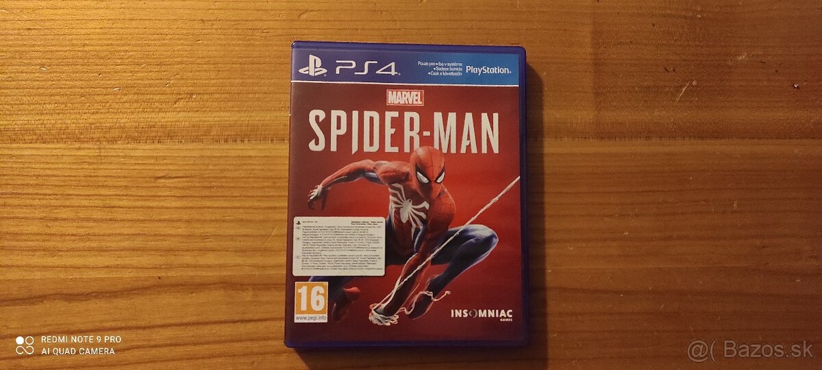 Spider-man cz (ps4)