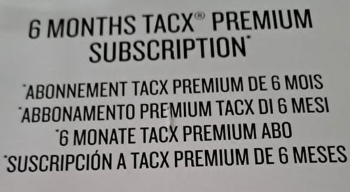 Garmin TACX premium subscription 6 mesiacov