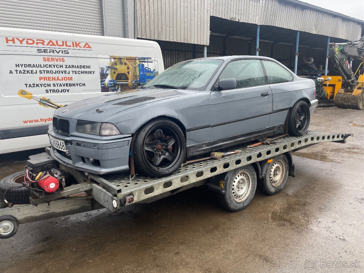 BMW e36 coupe m52b28tu drift