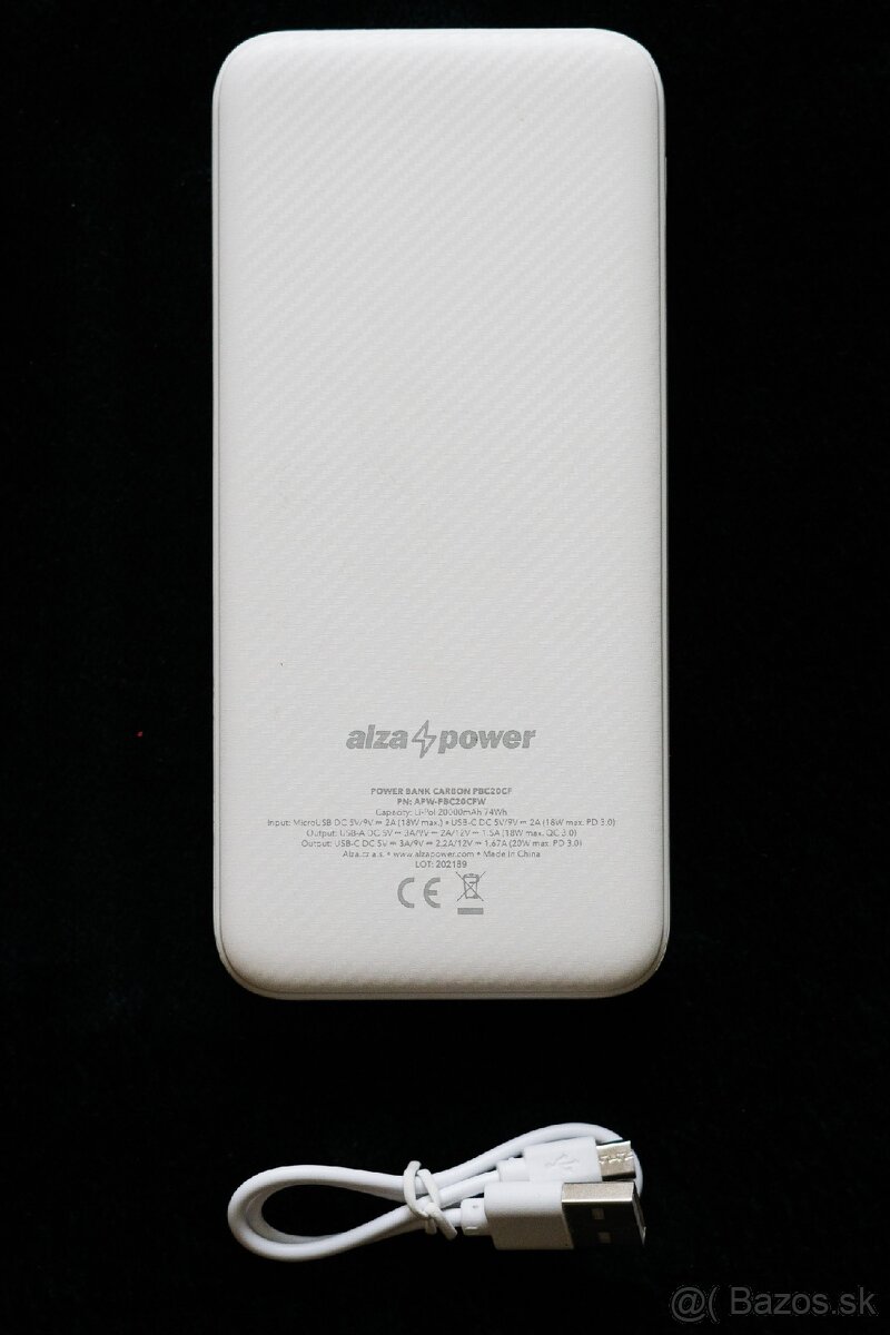 Alza Powerbank 20000mAh