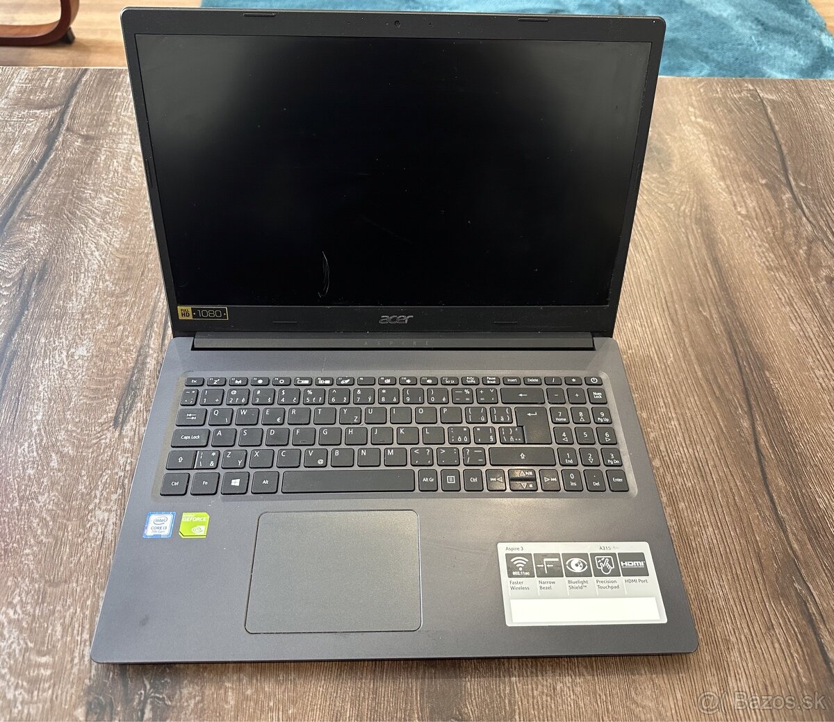 Acer Aspire 3 na náhradné diely