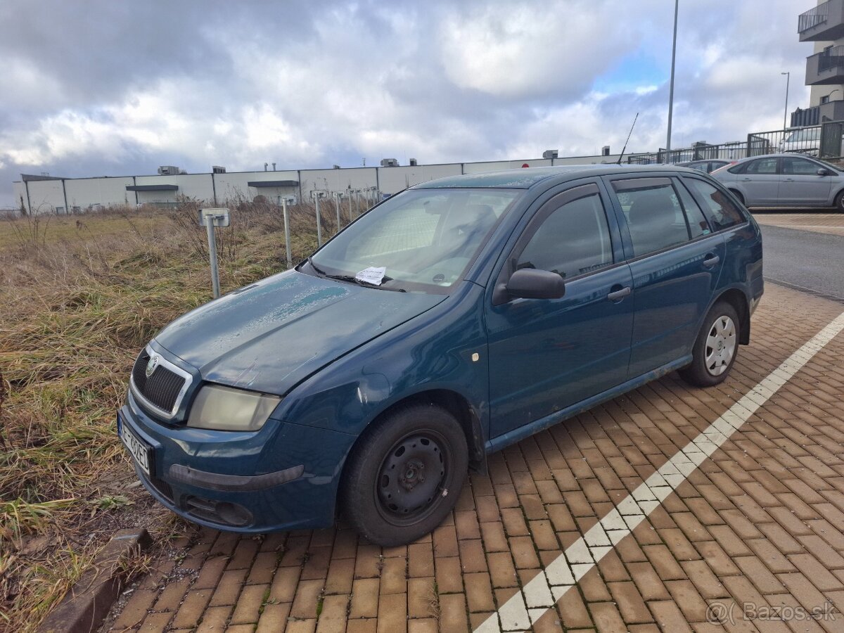 Rezervovane Škoda Fabia Combi 6Y 1.2 htp 47kw