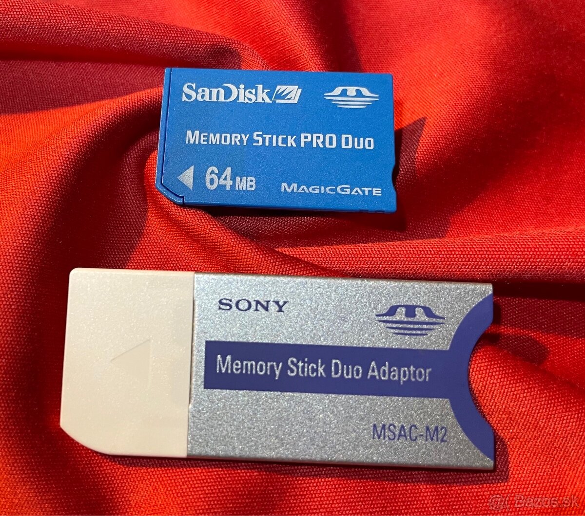 Pamäťová karta Memory stick + adaptér