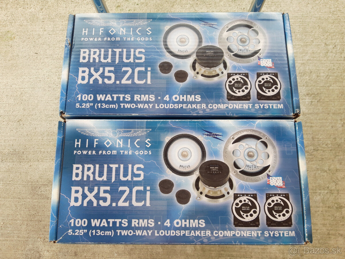 HIFONICS BRUTUS - 2 SETY KOMP. REPRO - POWER FROM THE GODS