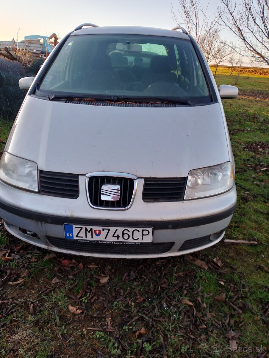 predam Saet Alhambra 1.9tdi 85kw.docasne odhlaseny