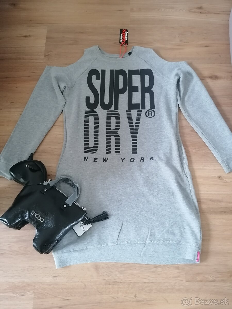 Superdry športové mikinove šaty