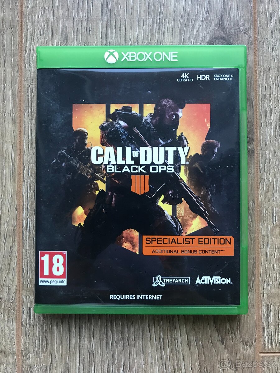 Call of Duty Black Ops 4 na Xbox ONE a Xbox Series X