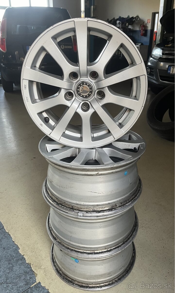 15” Alu Disky 5x112 VW, Skoda , Audi ET38