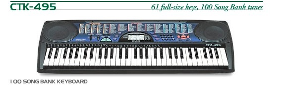 CASIO CTK – 495 keyboard