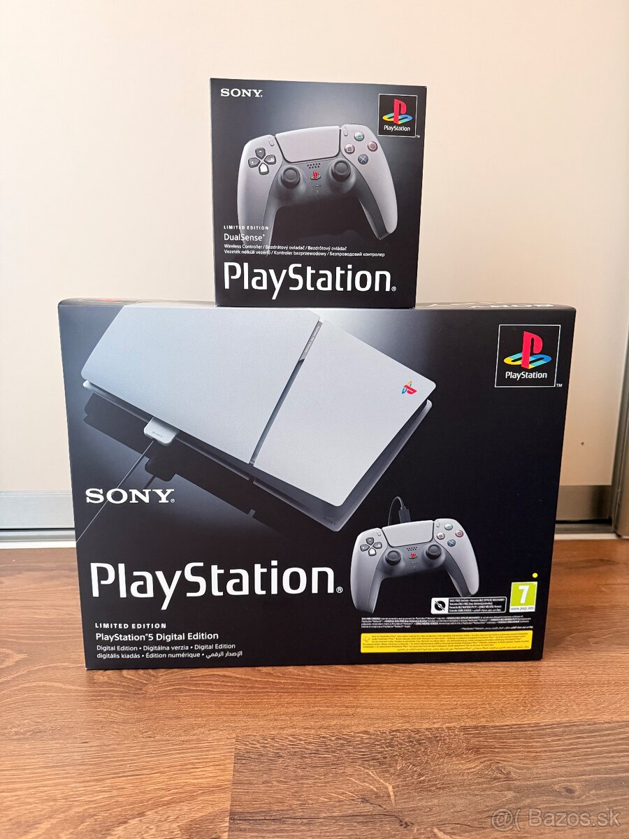 Playstation 5 Slim digital 30th anniversary + dualsense