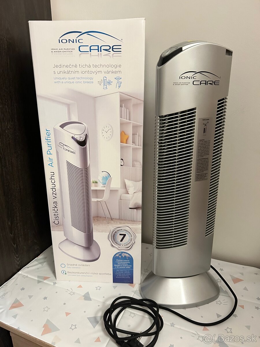 Čistička vzduchu Ionic‑CARE Triton X6 Silver