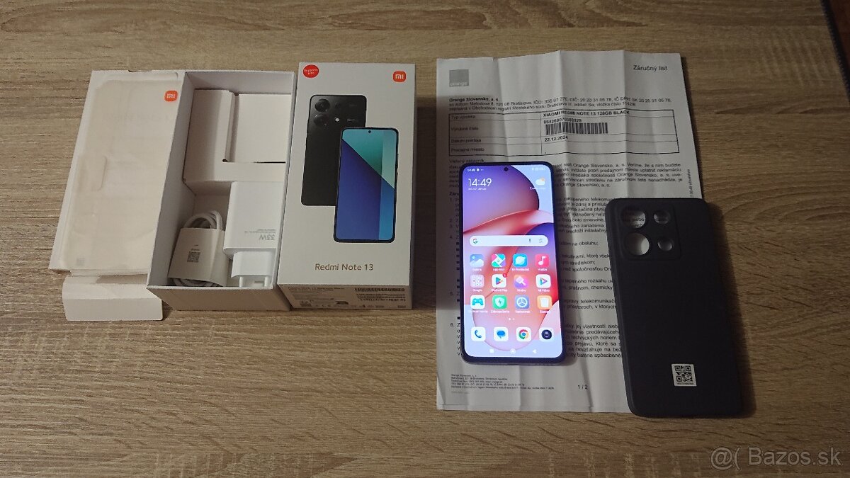 V ZARUKE Xiaomi Redmi Note 13 /6/128GB ako NOVY