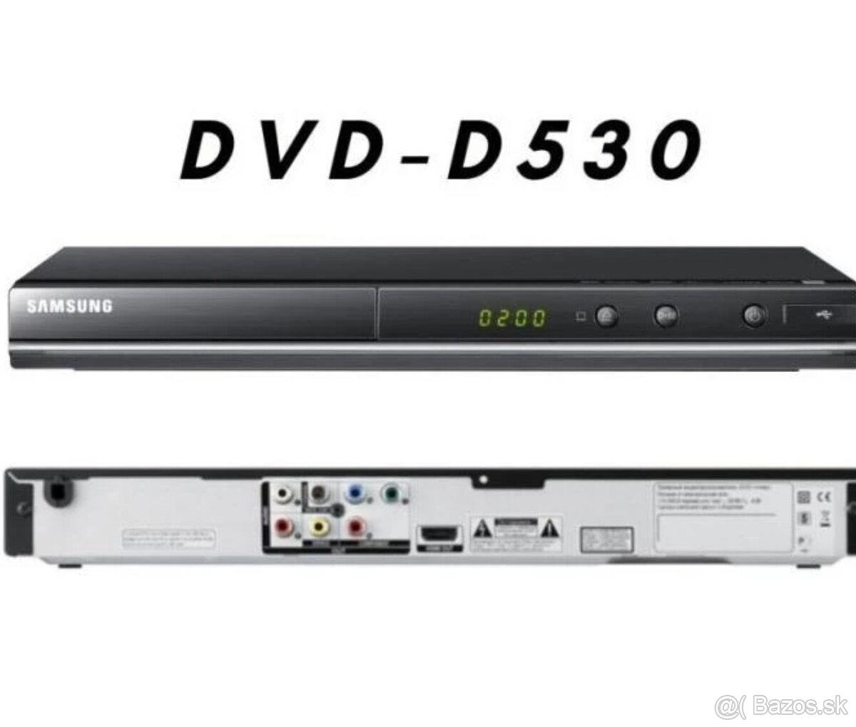 DVD prehrávač Samsung DVD-D530