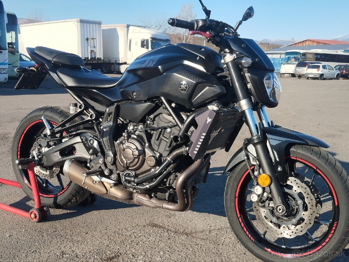 Yamaha MT 07 13500 km