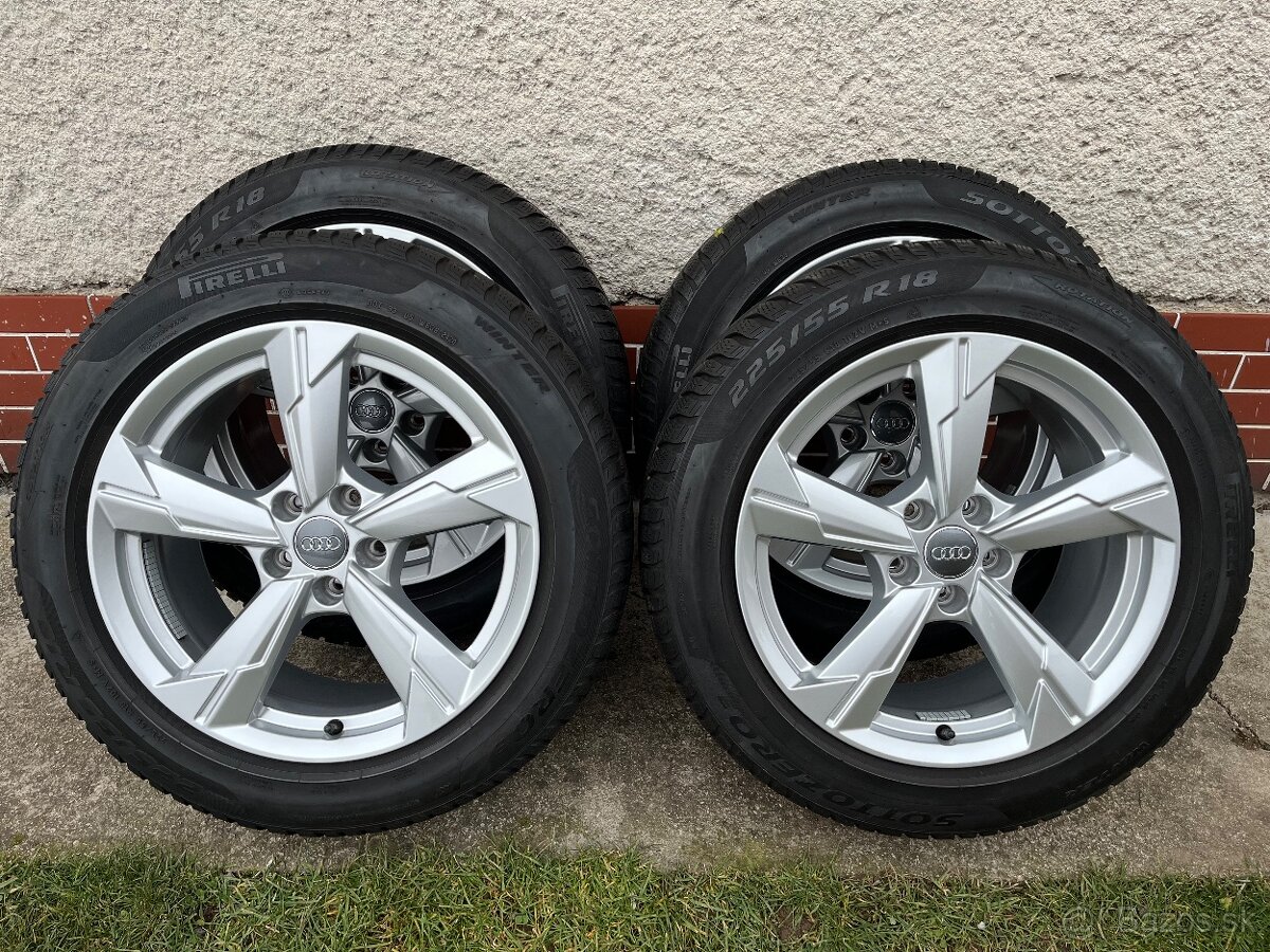 R18 zimná sada 5x112 na Audi A6