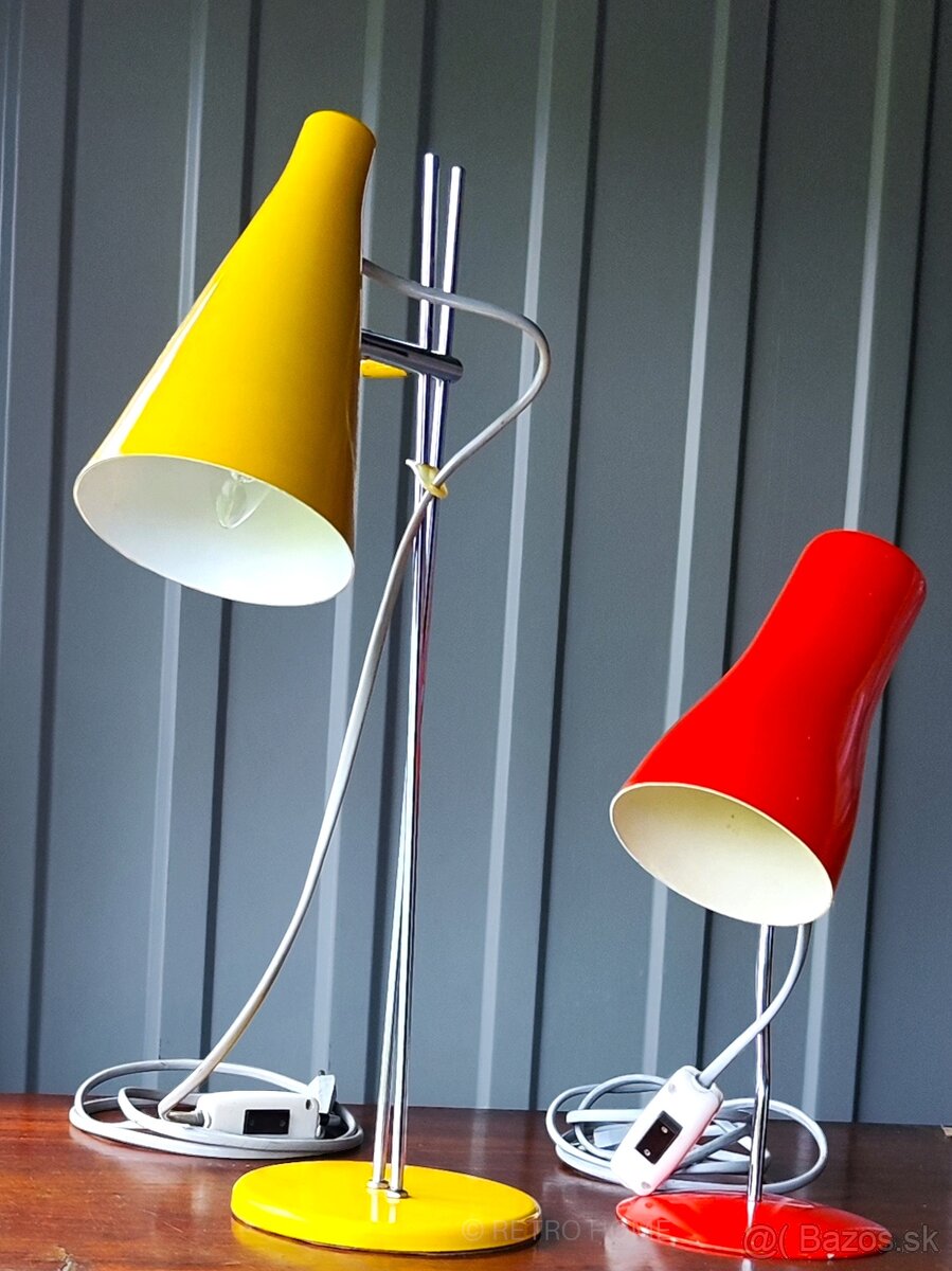 Retro stolná lampa - J. Hurka