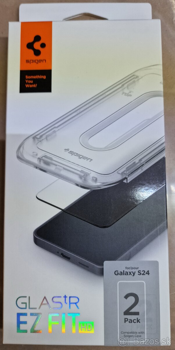 spigen glastr ez fit hd s24