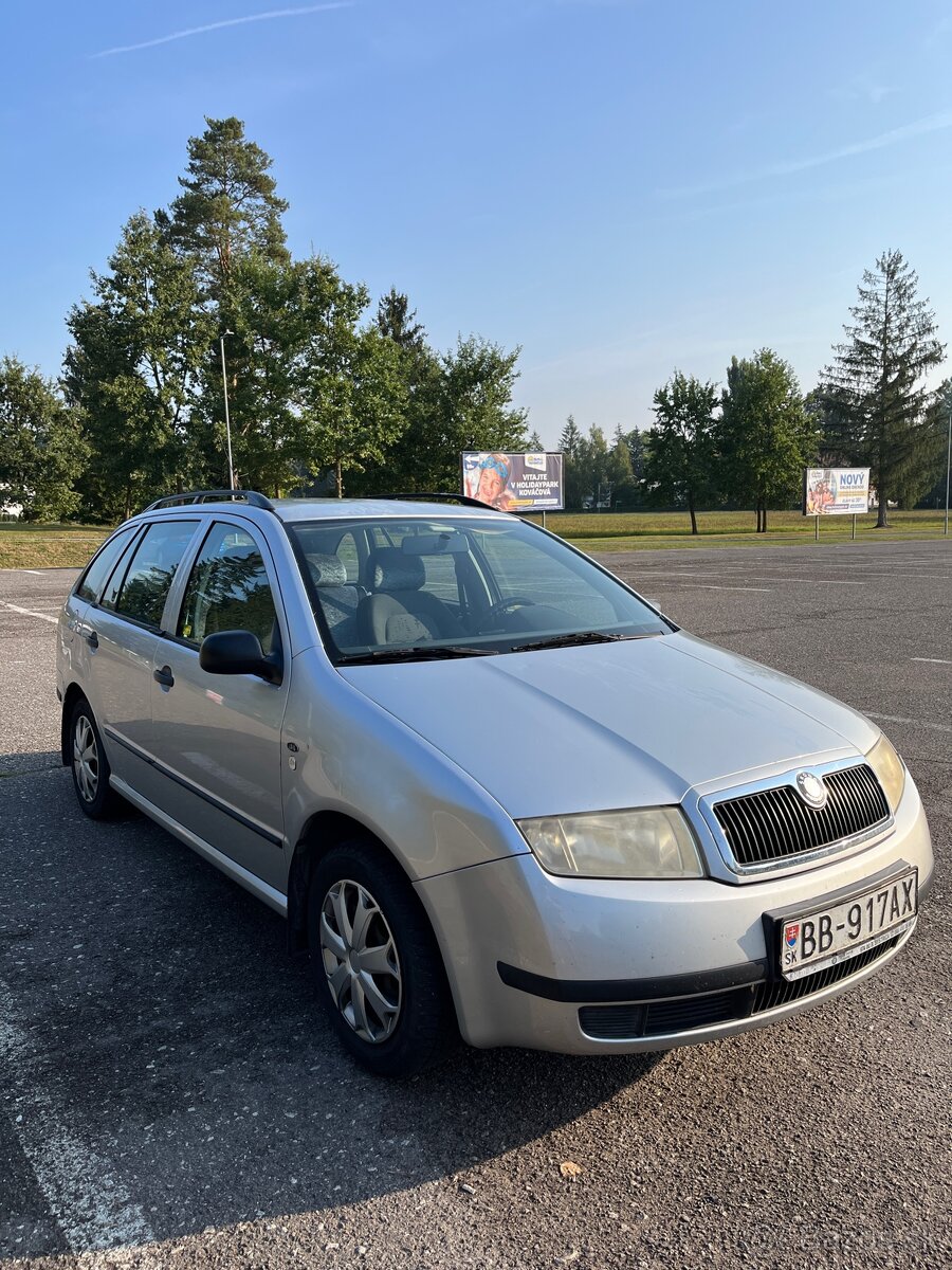 Škoda fabia combi 1.4mpi+sezóne kolesá