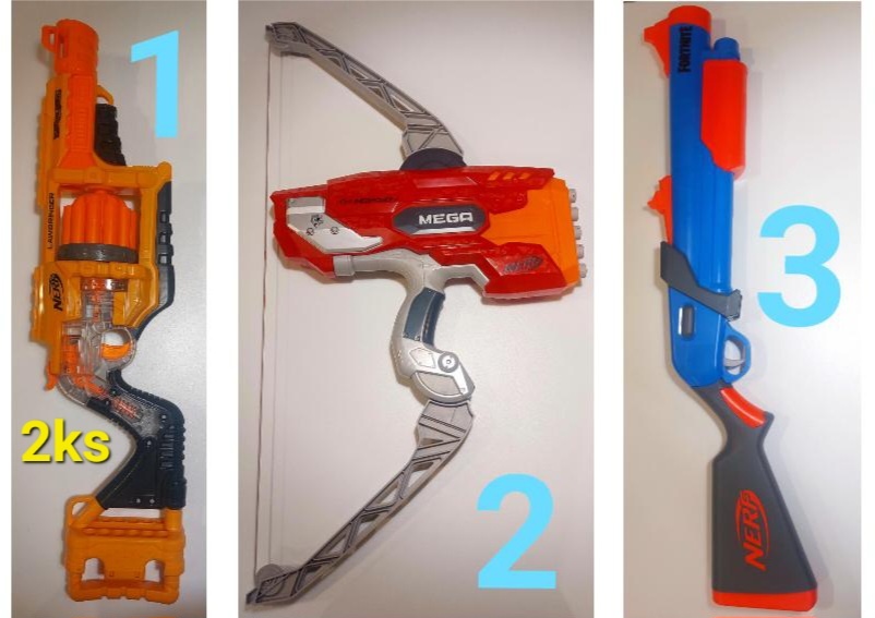 ☆ NERF 19€ za 1ks ☆