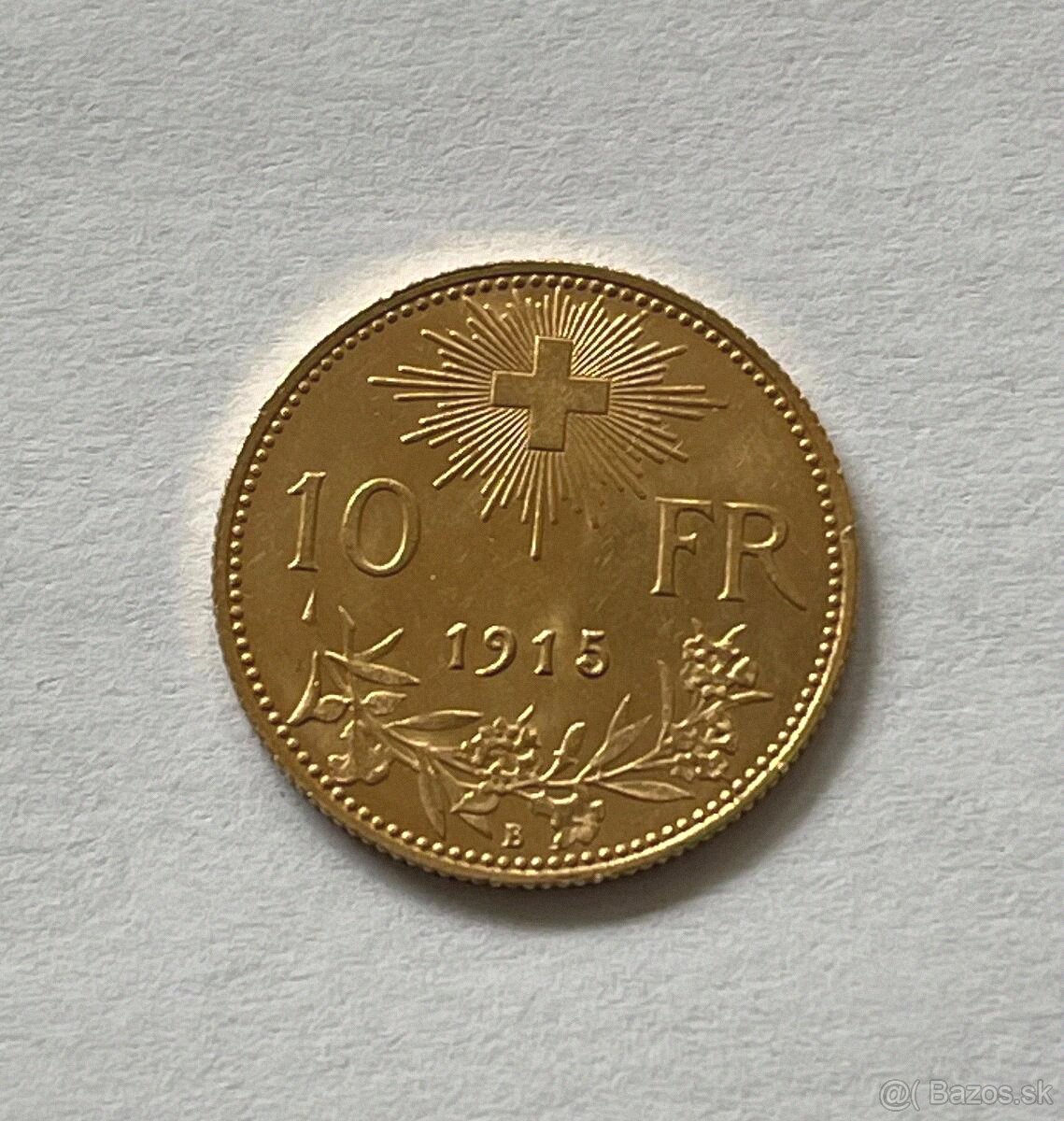 10 frank 1915 Bern Helvetia