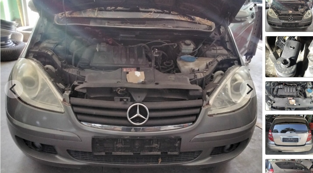 Mercedes A180 2.0 CDI 2006 PREDáM TRYSKY 0445110167, prevodo