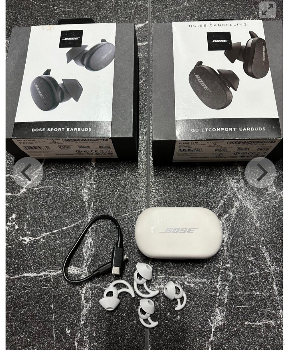 Bose Quietcomfort earbuds